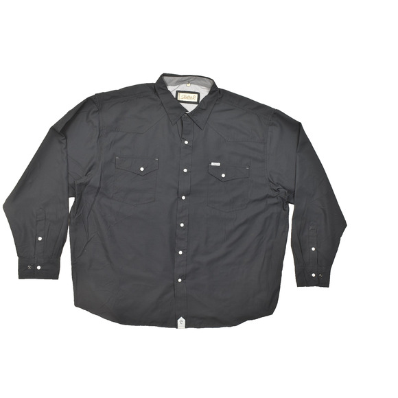 Rafter C Outdoors Men's XXL Cowboy Western Button Down Shirt Black Size XXL - Picture 1 of 8